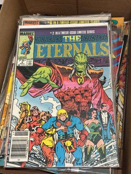 Assortment of Marvel Comics (Fantastic Four, Punisher, The Eternals, and Dr. Doom)