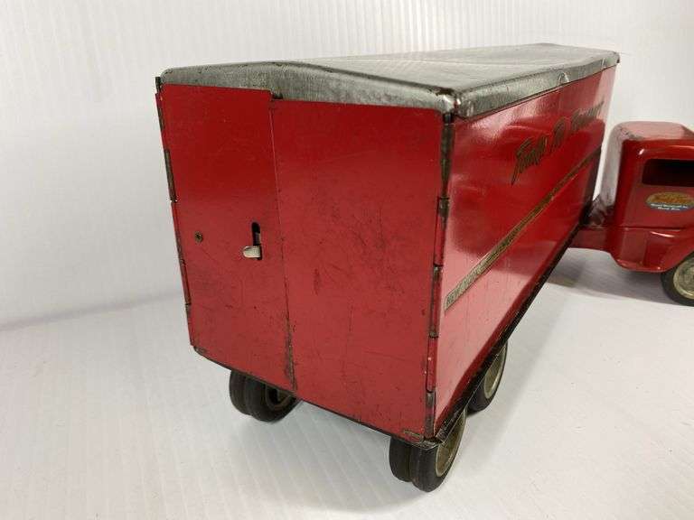 1940s/50s Tonka Toys Transport Tractor Trailer #140