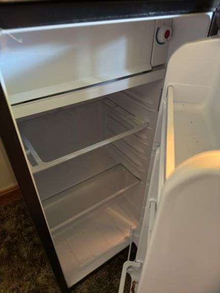 MINI FRIDGE AND CRAFT SUPPLIES
