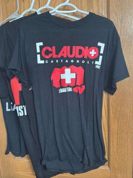 (5) Pro Wrestling Shirts (Size M-L)