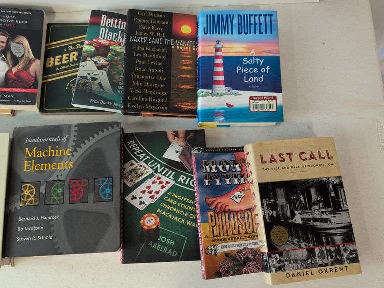 Miscellaneous books and frames photographs