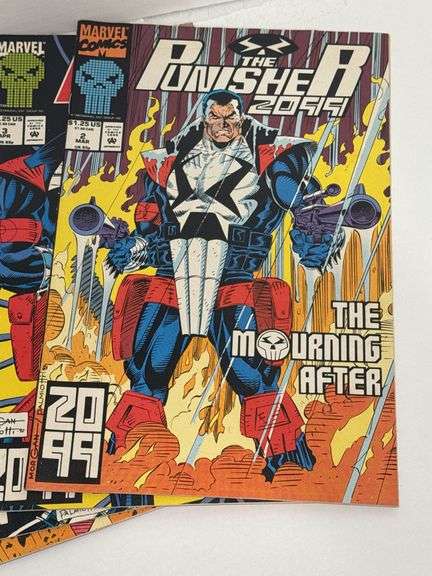 Marvel Comics The Punisher 2099 Vol. 1 #’s 2, 3, 4, 6 and 7