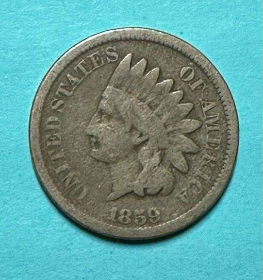 1859 Indian Head Cent