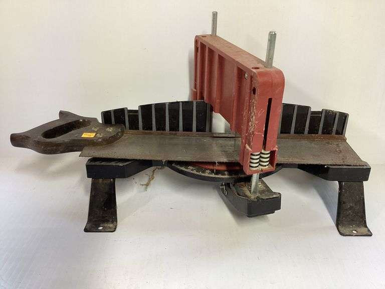 Miter Box with Saw