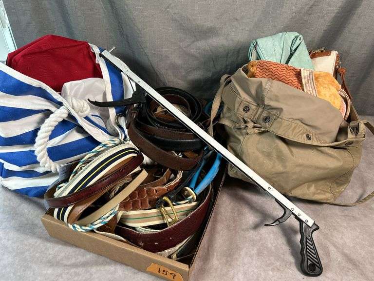 SHOE HORNS, BELTS & TRAVEL BAGS