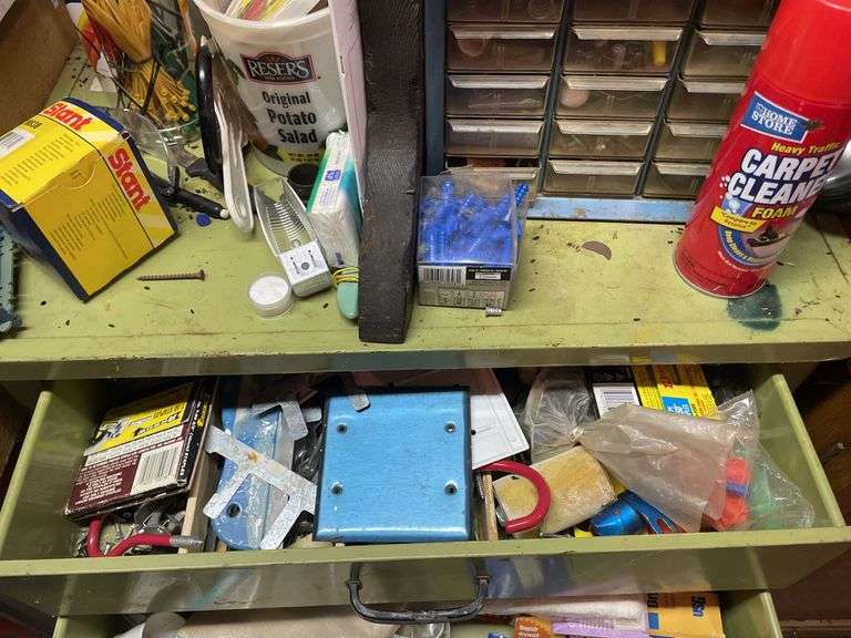 CONTENTS OF SHELVES AND CUPBOARDS