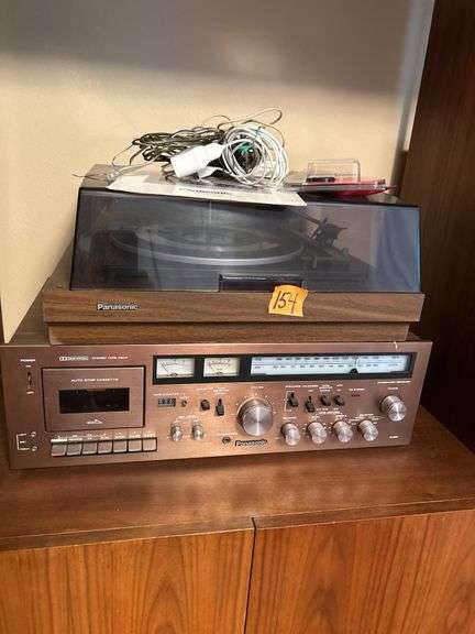 PANASONIC DOLBY SYSTEM - STEREO, RECORD OKAYER & CASSETTE PLAYER