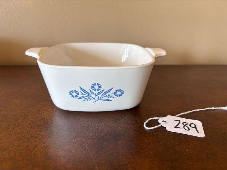 CorningWare Blue Cornflower Casserole Dish