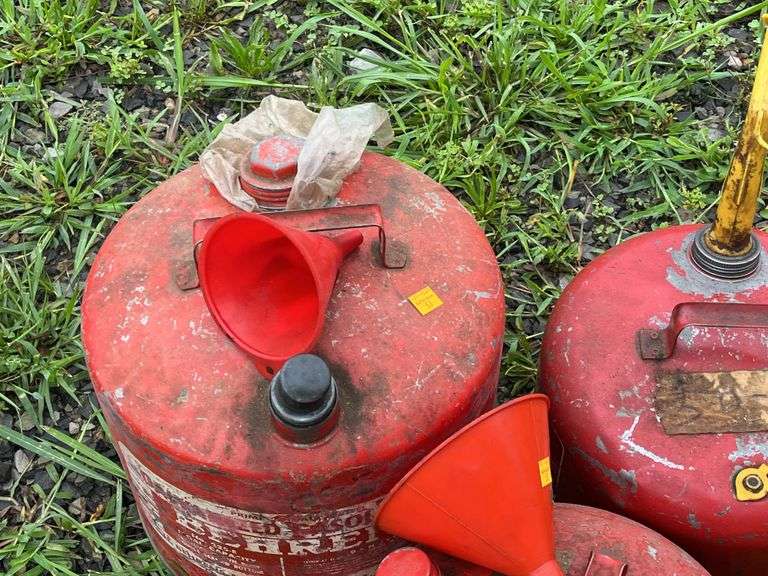 Gas Cans and Funnels