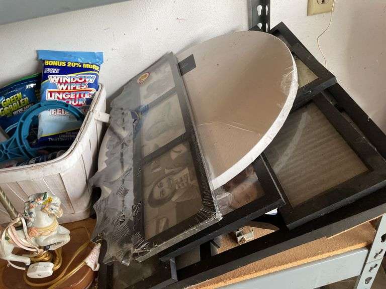 SHELF AND ITS CONTENTS (PICTURED)