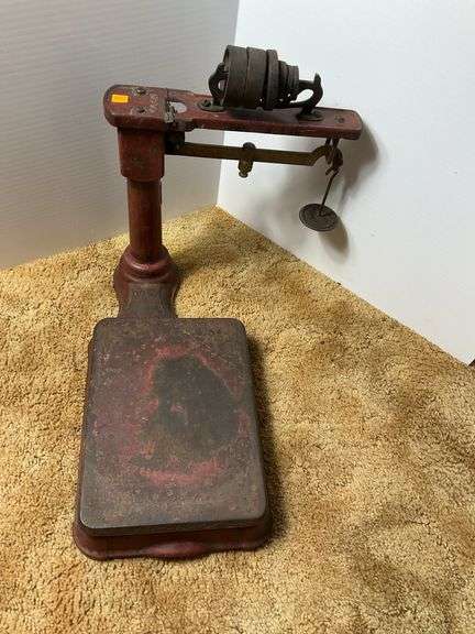 Vintage Howe Platform Scales - Kaufman Realty & Auctions