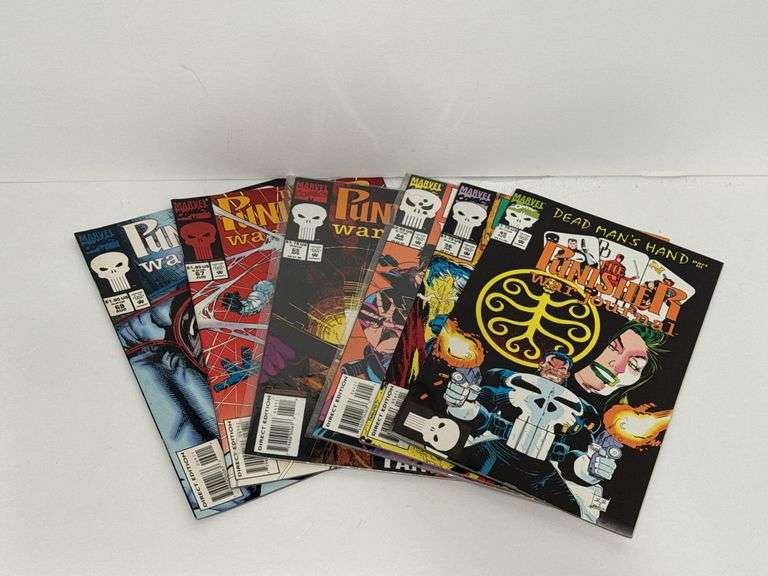 Marvel Comics The Punisher: War Journal Vol. 1 #’s 45, 56, 64, 65, 67 and 69