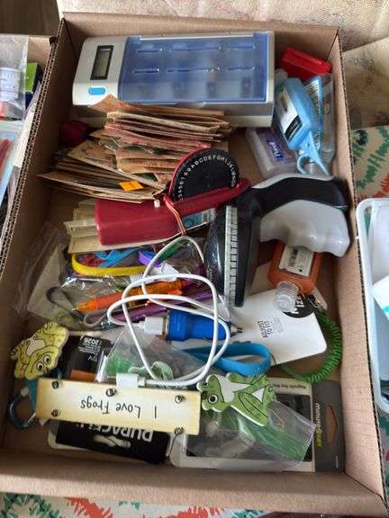 TABLETOP LAZY SUSAN'S, SORTED TOOLS, BASKETS AND MORE