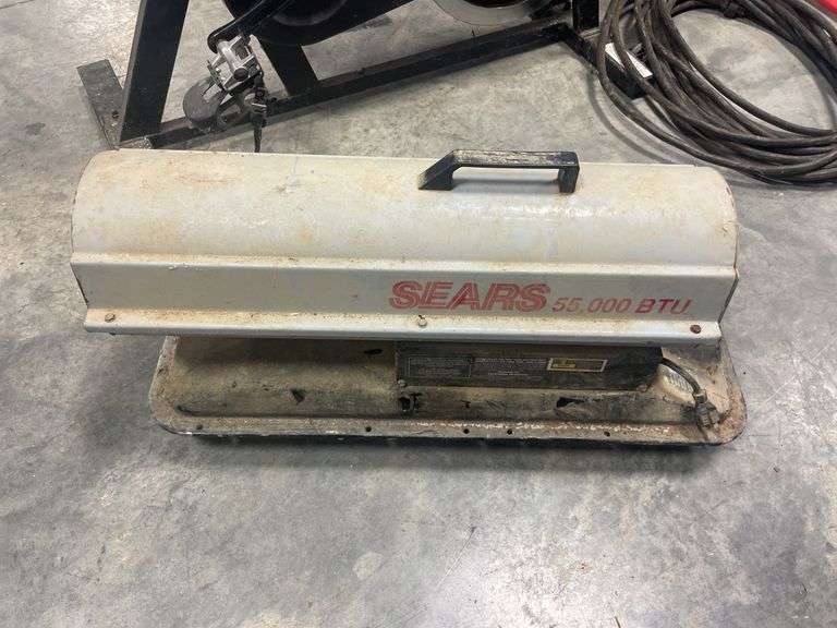 Sears 55,000 BTU kerosene torpedo heater