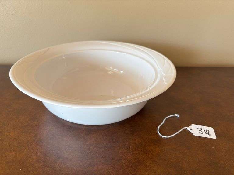 CorningWare Casual Elegance White Serving Bowl