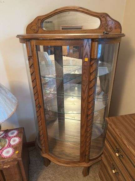 OAK AND GLASS SHOWCASE