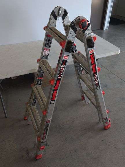 Little Giants extension ladder system