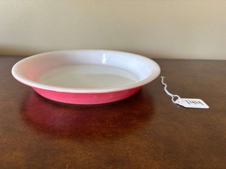 Pyrex Flamingo Pink Pie Plate