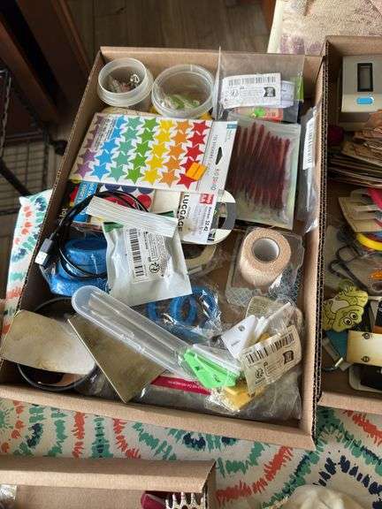 TABLETOP LAZY SUSAN'S, SORTED TOOLS, BASKETS AND MORE