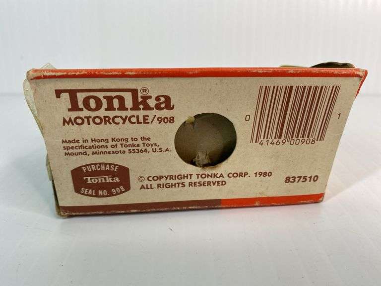 1980 Tonka Motorcycle #908