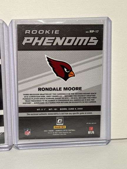 2021 Donruss Optic Rated Rookie Pat Freiermuth Blue Hyper Short Print Parallel RC, 2024 Panini Prizm