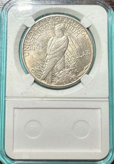 1921 High Relief Peace Silver Dollar