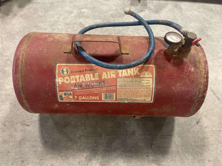 7 gallon portable air tank