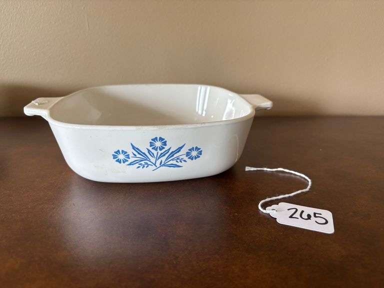 CorningWare Blue Cornflower Casserole Dish