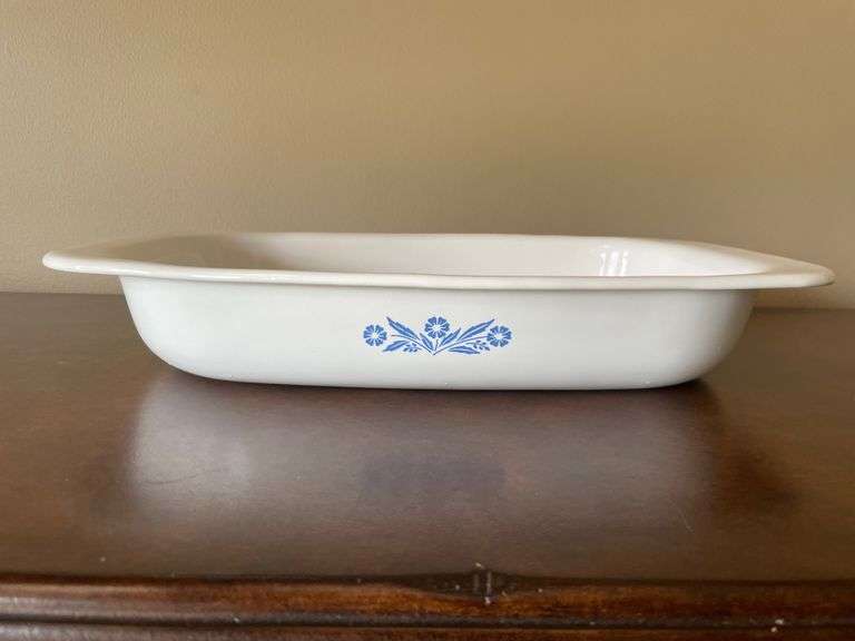 Corning Ware Blue Cornflower P-21 Roaster