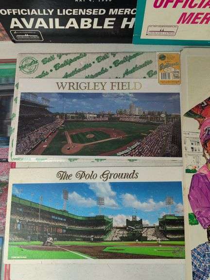 Sports signs/posters - Kentucky Derby, baseball, football, and more - some metal