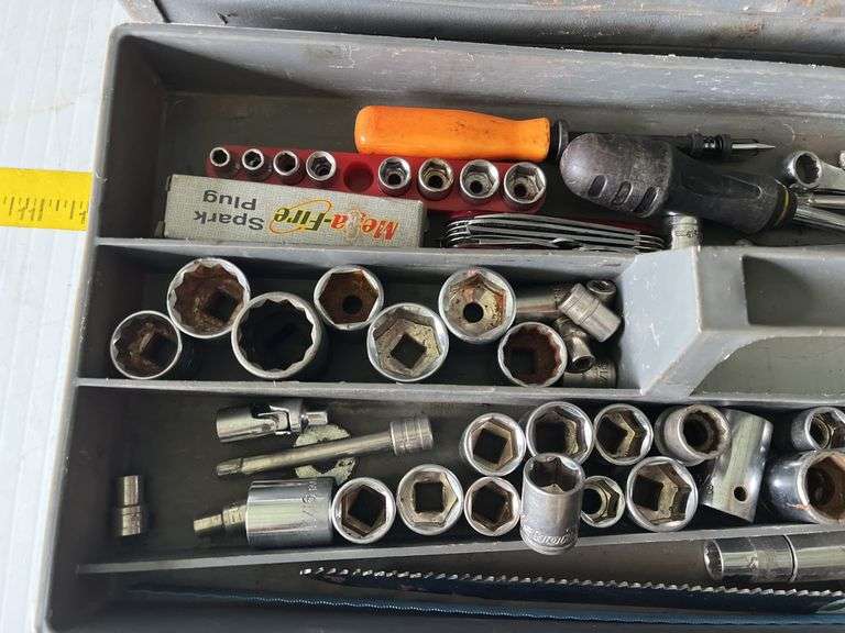Toolbox with Sockets and Tools