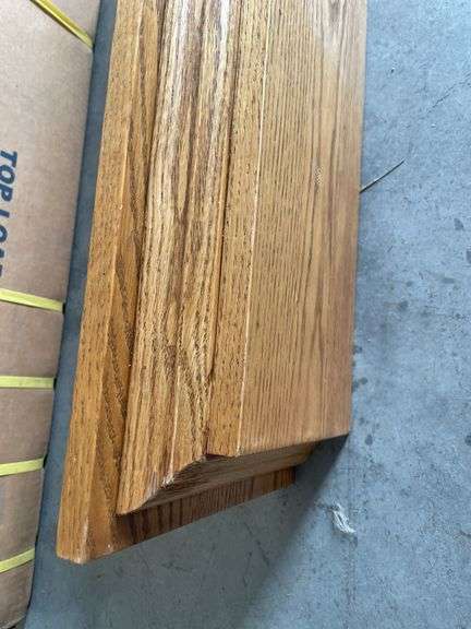 Wooden mantle - 6' long