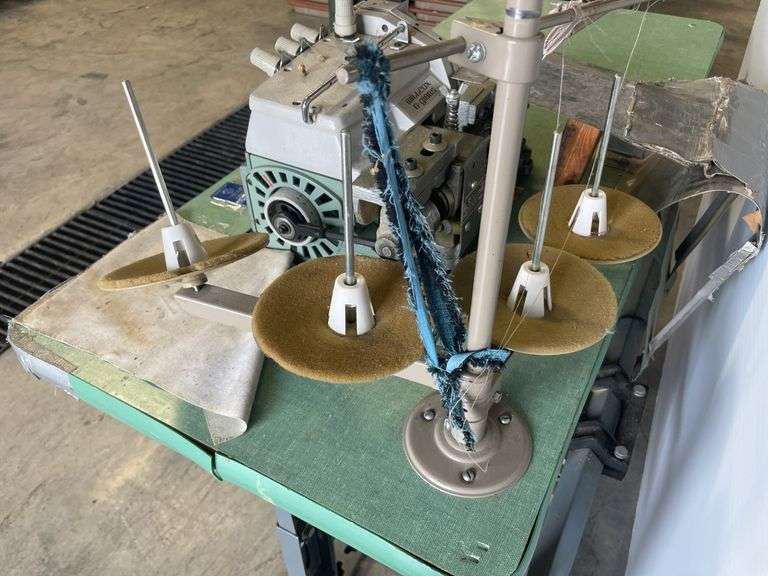 Wilcox and Gibbs surger industrial sewing machine with foot pedals