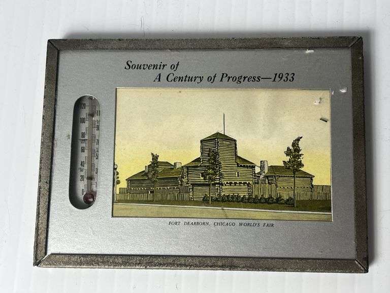 1933 World's Fair Thermometer