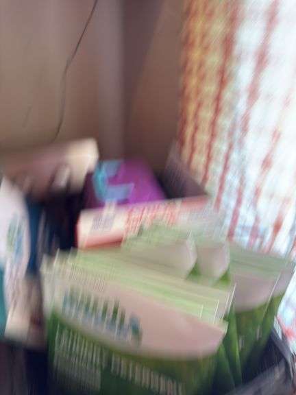 COUNTER ITEMS INCL. SODA-STREAM MACHINE AND BOTTLES, KITCHEN SUPPLIES, LAUNDRY DETERGENT AND MORE