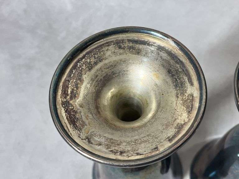 Wine Goblets, Possibly Sterling, 9 oz total weight