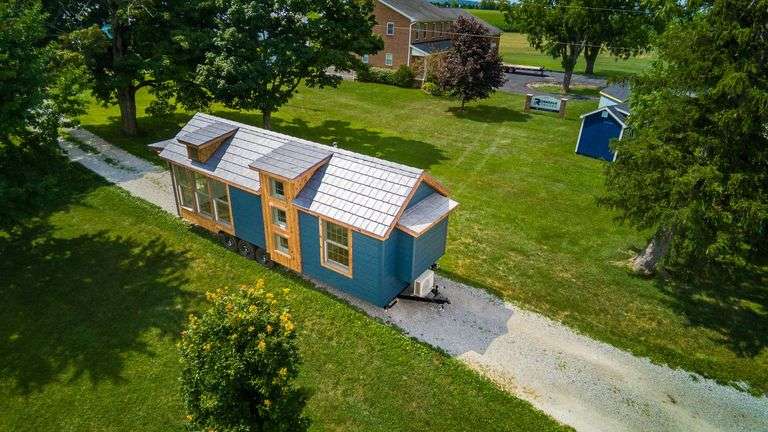 Mini Home on Wheels From Rosedale Trades