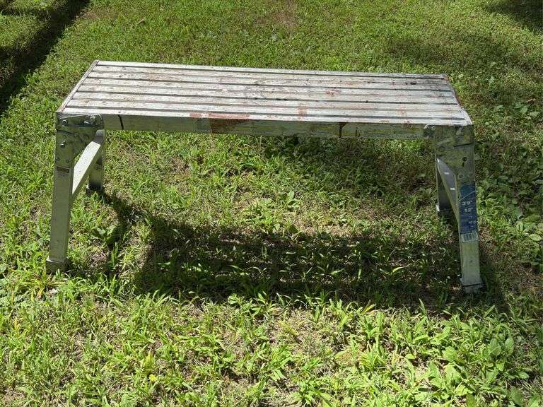 WERNER ALUMINUM WORK PLATFORM