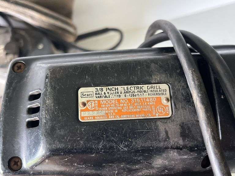 Belt Sander, Glue Gun, Drill