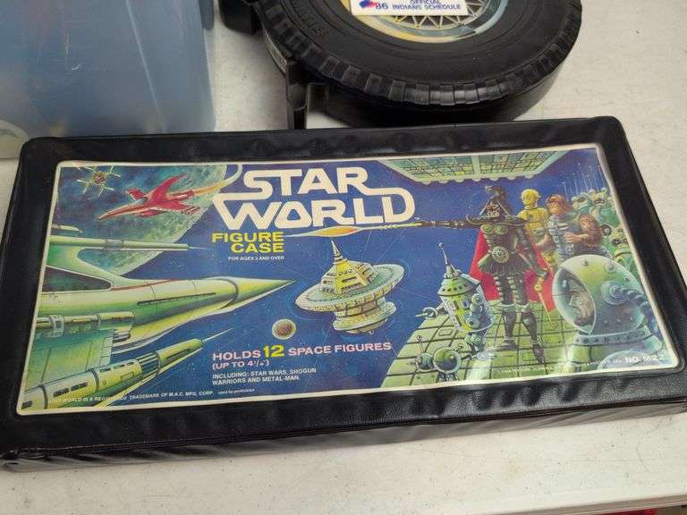 Star Wars action figures, Hot Wheels, and other figures and toys
