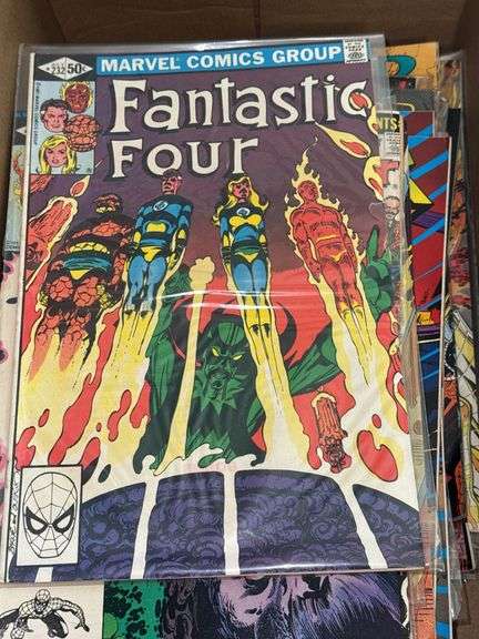 Assortment of Marvel Comics (Fantastic Four, Punisher, The Eternals, and Dr. Doom)