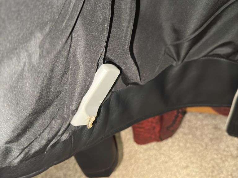 Express Black Leather Jacket (Size M) and NovaMen Red Snakeskin Print Leather Jacket (Size L)