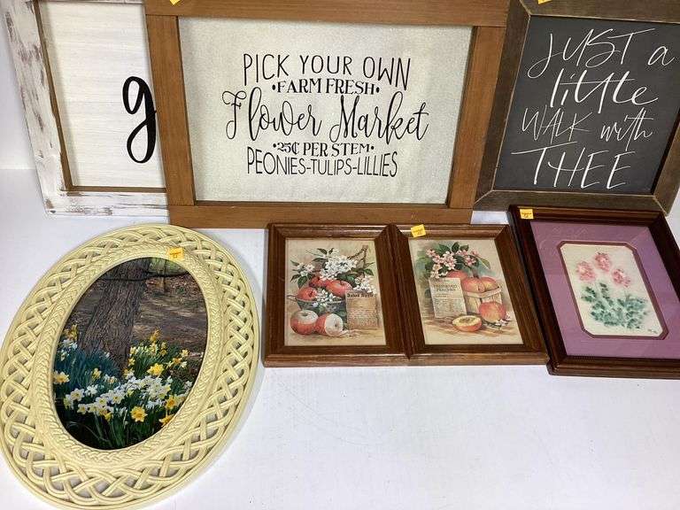 Assortment of Framed Prints