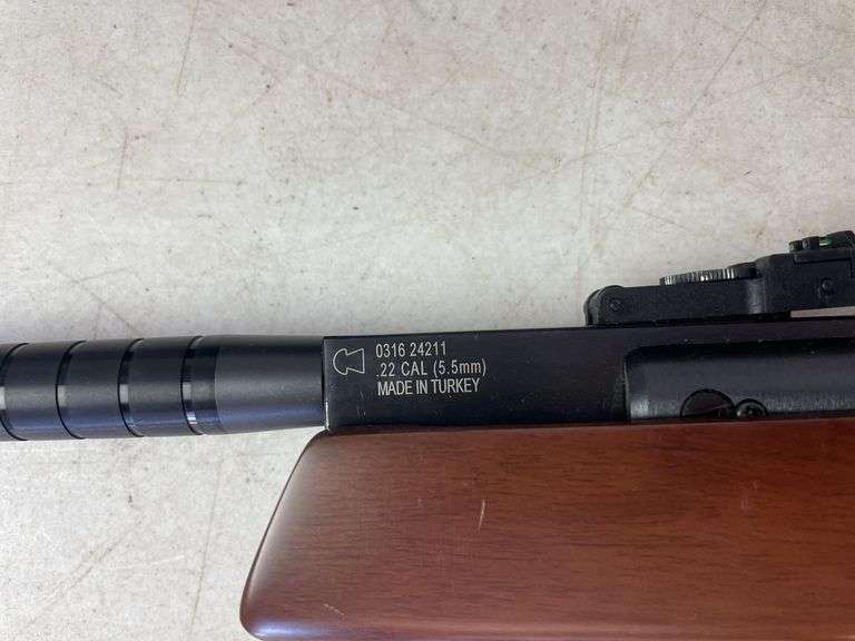 Vortex mod. 95QE rifle pellet gun with case