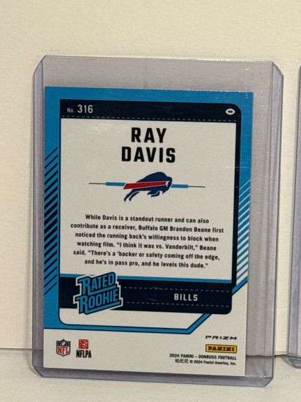 2024 Donruss Optic Rated Rookie Red Pandora Short Print Parallel Refractors of Jonathon Brooks, Roma