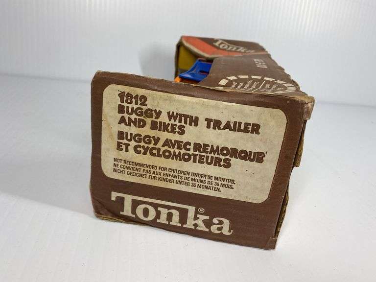 1981 Tonka Buggy with Trailer and Bikes