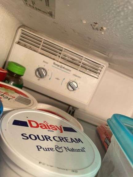 AMANA REFRIDGERATOR/FREEZER COMBO WORKS WELL.