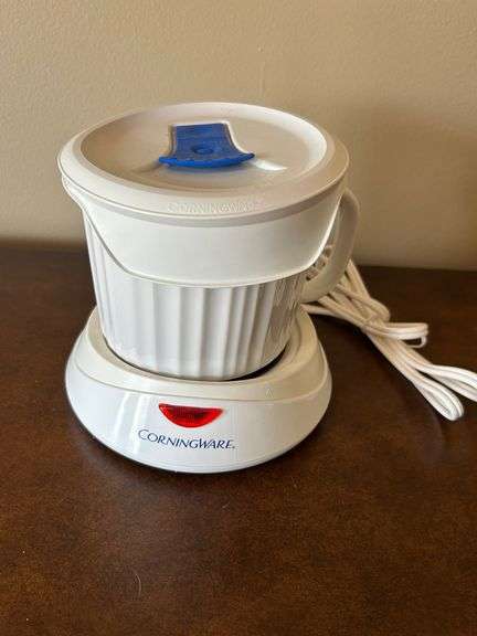 CorningWare Lunch-to-Go Mug with Warmer and Lid