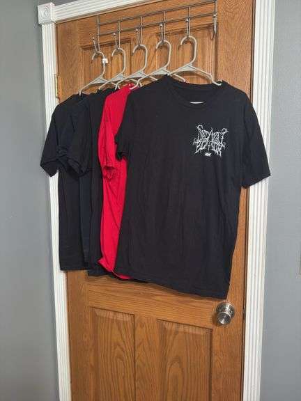 (5) Pro Wrestling Shirts (Size M)