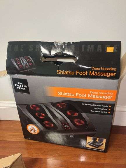 The Sharper Image Deep Kneading Shiatsu Foot Massager